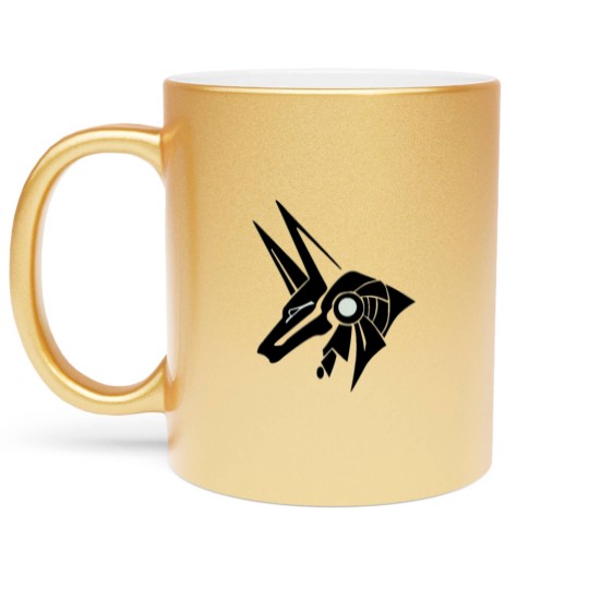 Discover Anubis . pharaoh.egypt Metallic Mugs