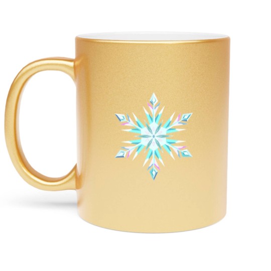 Discover Signature Snowflake II - Snowflake - Metallic Mugs