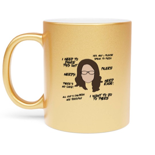 Discover liz lemon - Liz Lemon - Metallic Mugs