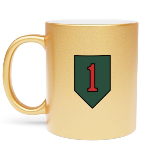 Discover "The Big Red One" 1st Infantry Division Insignia - Big Red One - Metallic Mugs