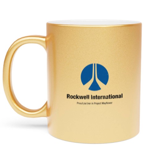Discover Rockwell International (aged look) - Close Encounters - Metallic Mugs