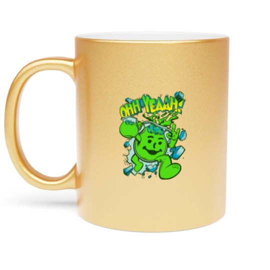 Discover OHH YEAH! Kool Aid Lime Classic Metallic Mugs