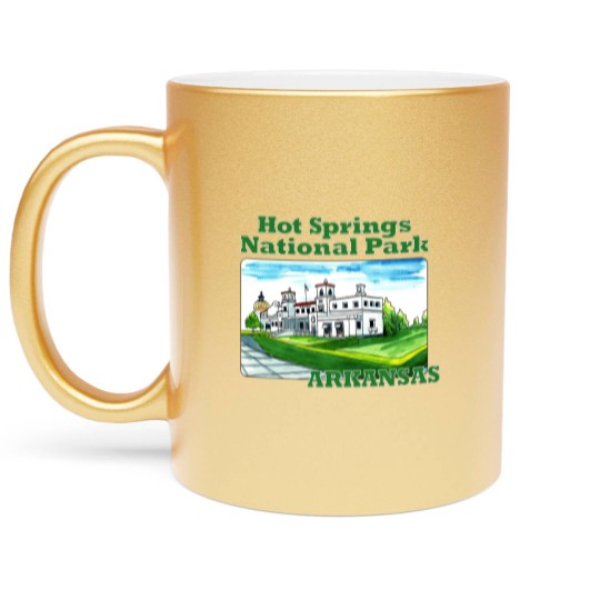 Discover Hot Springs National Park, Arkansas - Hot Springs National Park - Metallic Mugs