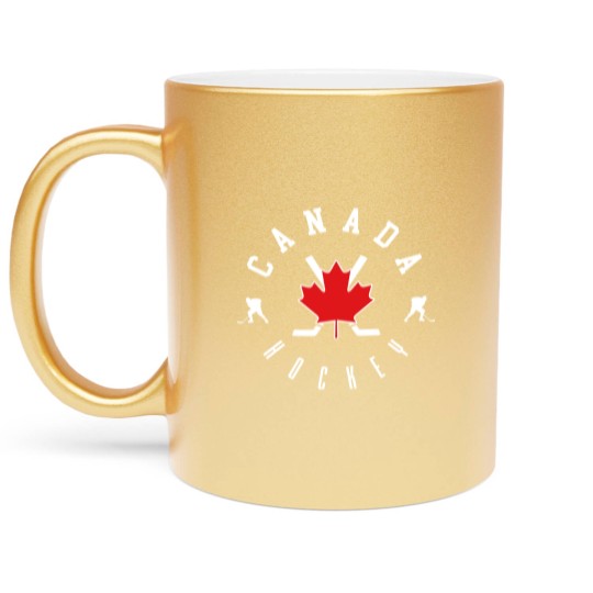 Discover Canada National Team - Canada Hockey - Metallic Mugs