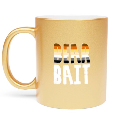 Discover Bear Bait - LGBT Gay Pride Bear Community Bear Metallic Mugs