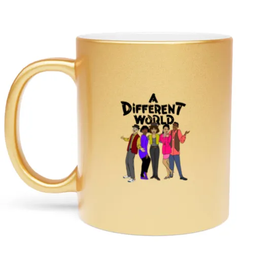 Discover Black Tv Shows A Different World Black TV Shows Metallic Mugs
