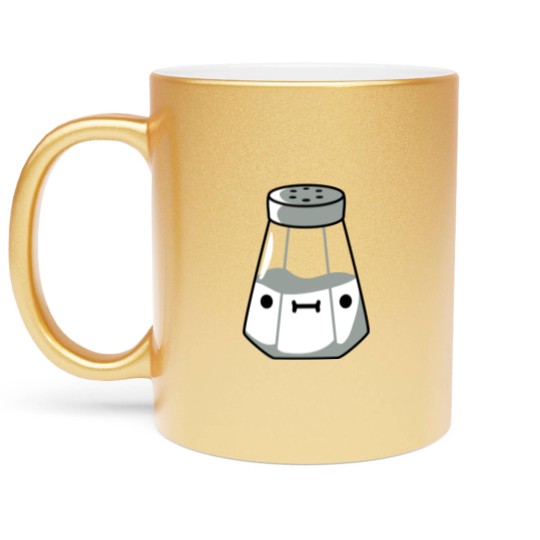 Discover Salt shaker with Metallic Mugs