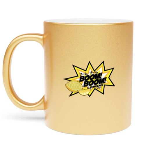 Discover Boom Boom Lemon - Boom Boom Lemon - Metallic Mugs