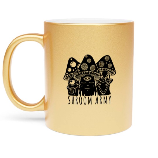 Discover Car Decal BLACK-01 Metallic Mugs