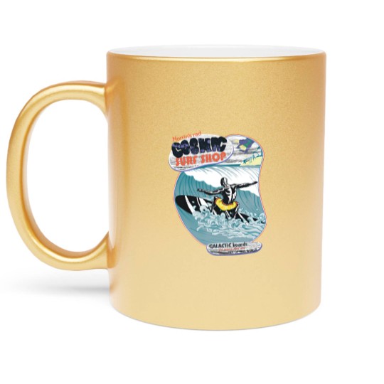 Discover Silver Surfshop - Silver Surfer - Metallic Mugs