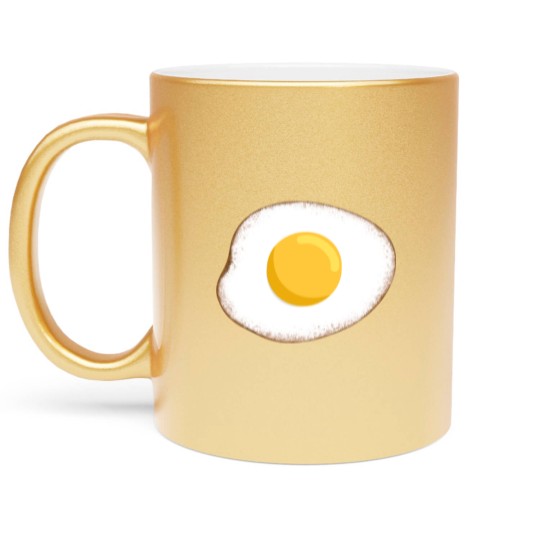 Discover Sunny Side Up Egg - Sunny Side Up Egg - Metallic Mugs