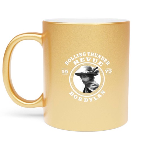 Discover Bob Dylan Revue Metallic Mugs