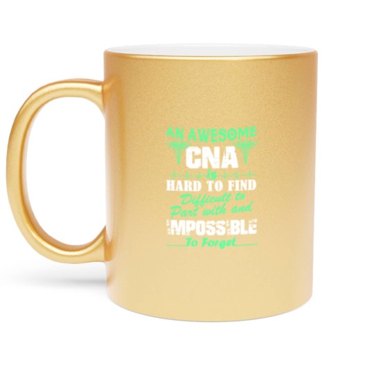 Discover an awesome cna hard to fu ind difficult to part wi Metallic Mugs