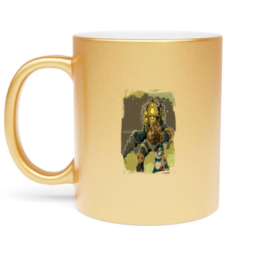 Discover Bio Shocked - Bioshock - Metallic Mugs