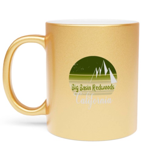 Discover Big Basin Redwoods California Metallic Mugs