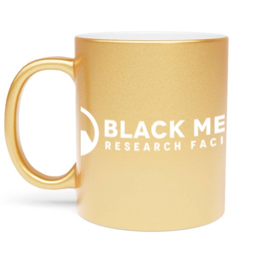 Discover Black Mesa Research Facility Logo inspired by Half Life - Black Mesa Research Facility - Metallic Mugs