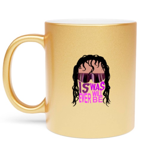 Discover The Hitman - Bret Hart - Metallic Mugs