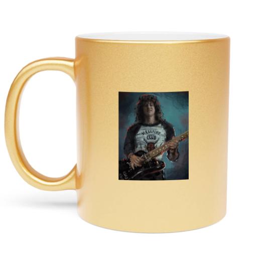 Discover eddie forever love munson Classic Metallic Mugs
