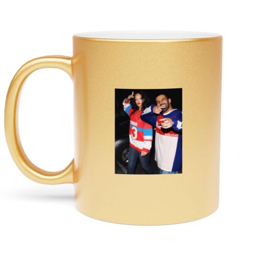 Discover Drake and Rihanna Metallic Mugs