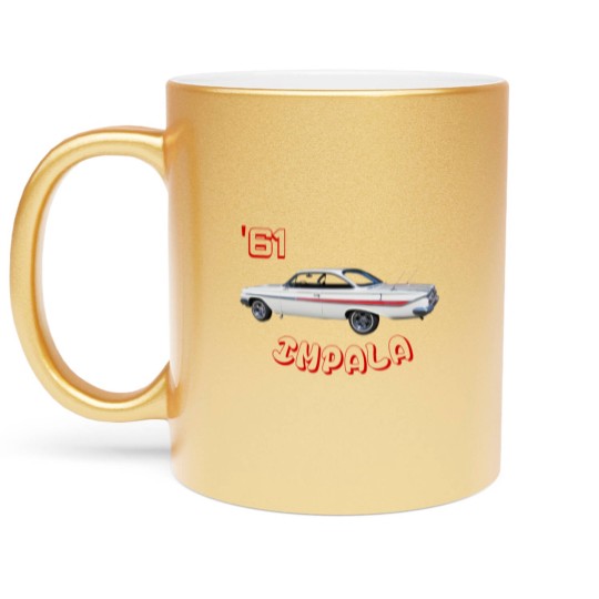 Discover Impala 1961 Bubble Top Hard Top Metallic Mugs