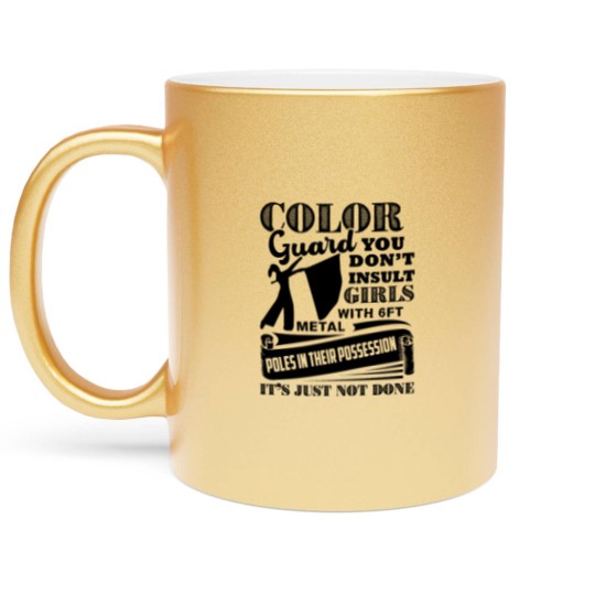 Discover Love Color Guard Metallic Mugs
