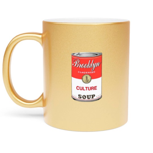 Discover Brooklyn Soup Can - Streetwear - Metallic Mugs