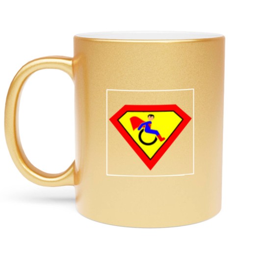 Discover WHEELCHARIOT 11 (Clark) 2 - Wheelchair - Metallic Mugs