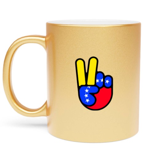 Discover Victoria de Venezuela Franela Metallic Mugs