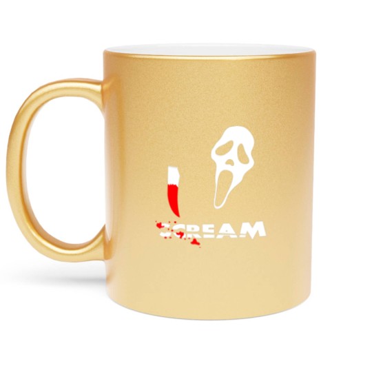 Discover Scream Movie Metallic Mugs