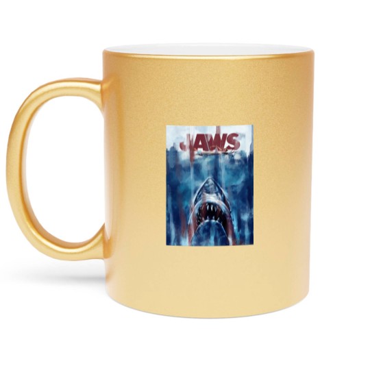 Discover Jaws - Jaws - Metallic Mugs