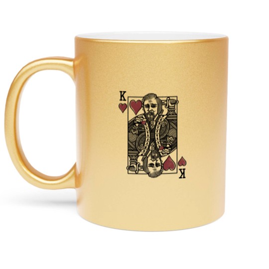 Discover King of Memes - Leonardo Dicaprio Meme - Metallic Mugs