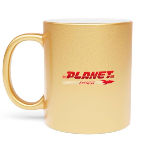 Discover Galaxywide Delivery - Planet Express - Metallic Mugs