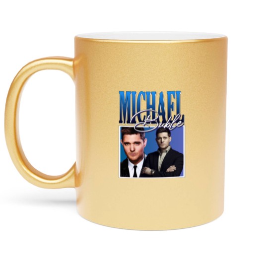 Discover Michael Bubl Vintage 90's Metallic Mugs | Michael Bubl Metallic Mugs