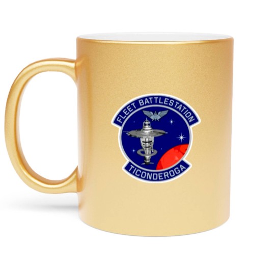 Discover Starship Troopers Ticonderoga Patch - Starship Troopers - Metallic Mugs