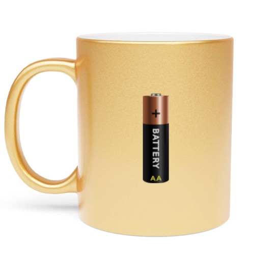 Discover battery AA Metallic Mugs