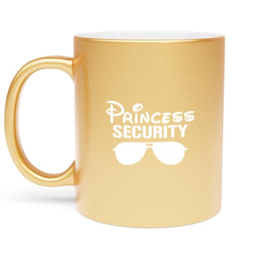 Discover Princess security - Princess Security - Metallic Mugs
