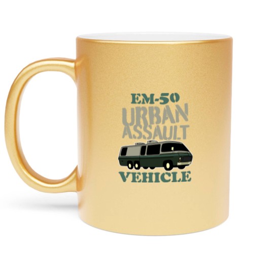 Discover The EM-50 Urban Assault Vehicle - Stripes - Metallic Mugs