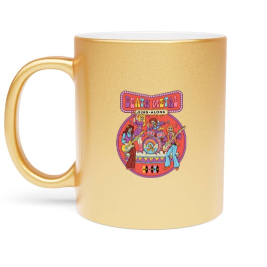 Discover Sing-Along Death Metal Metallic Mugs classique