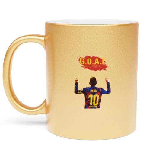 Discover Lionel Messi - Lionel Messi - Metallic Mugs