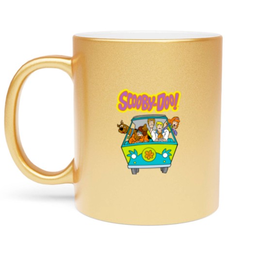 Discover SCOOBY DOO Graphic Metallic Mugs size Large Warner bros Metallic Mugs