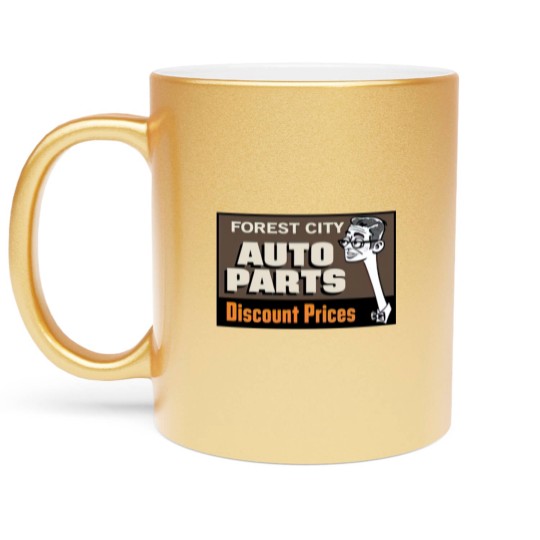 Discover Forest City Auto Parts - Forest City Auto Parts - Metallic Mugs