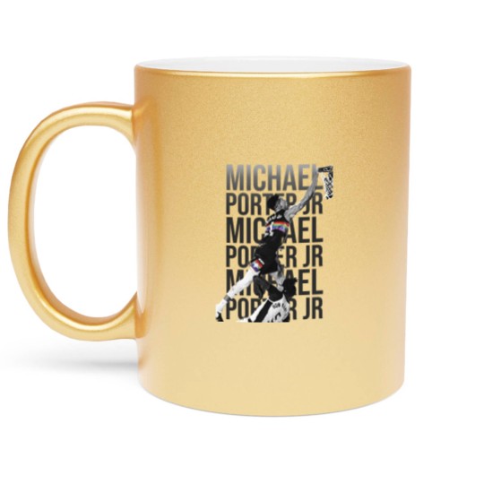 Discover Michael Porter Jr - Michael Porter Jr - Metallic Mugs