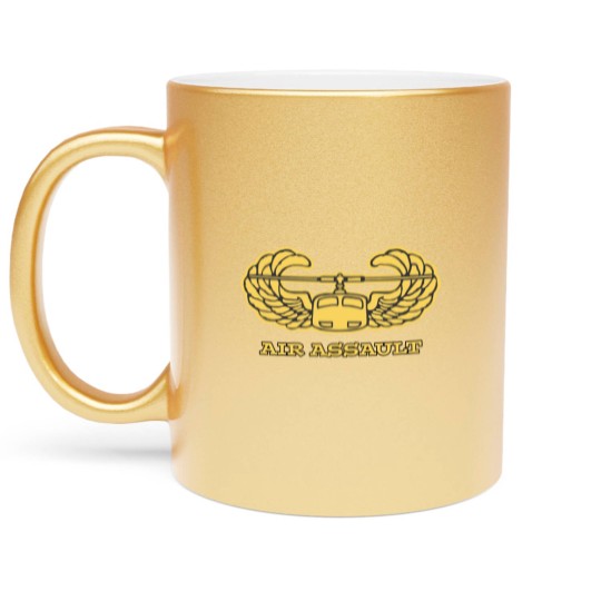 Discover 101st ARMY AIR ASSAULT Wings Gold - 101st Airborne - Metallic Mugs