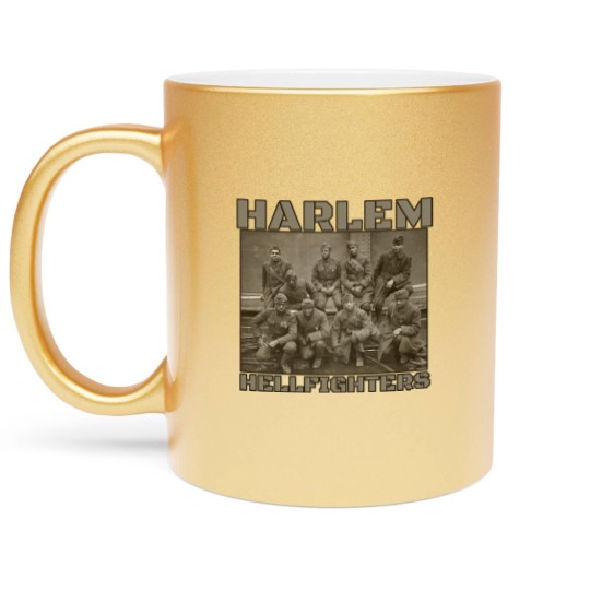 Discover Black Military History USA Black History Harlem Hellfighters Metallic Mugs
