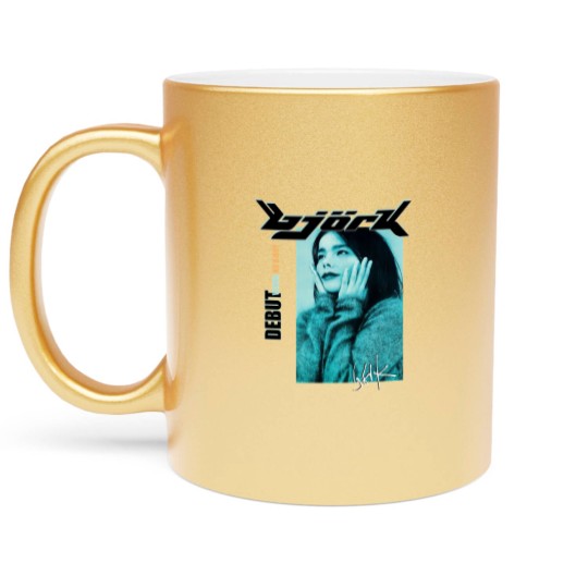 Discover Bjork Venus as a boy Retro Metallic Mugs, Bjork Venus as a boy Vintage print Metallic Mugs