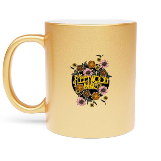 Discover Fleetwood Mac Metallic Mugs, Band Shit