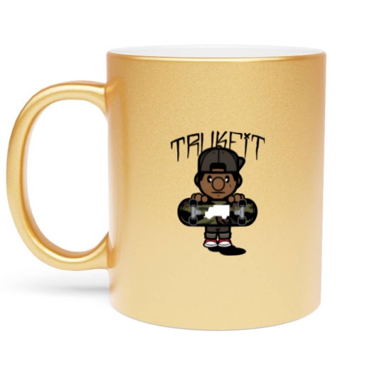 Discover Trukfit Mens Lil Wayne Skate Essential Metallic Mugs
