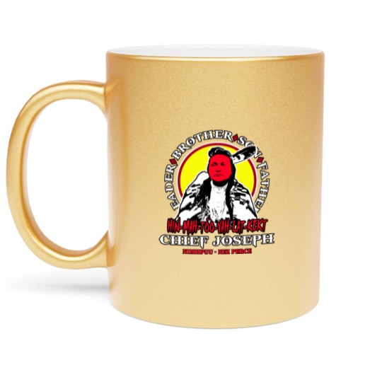 Discover Chief Joseph Metallic Mugs