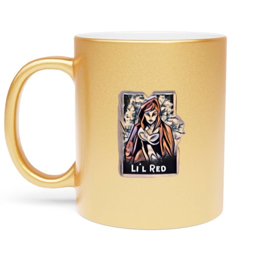 Discover Li'l Red - Little Red Riding Hood - Metallic Mugs