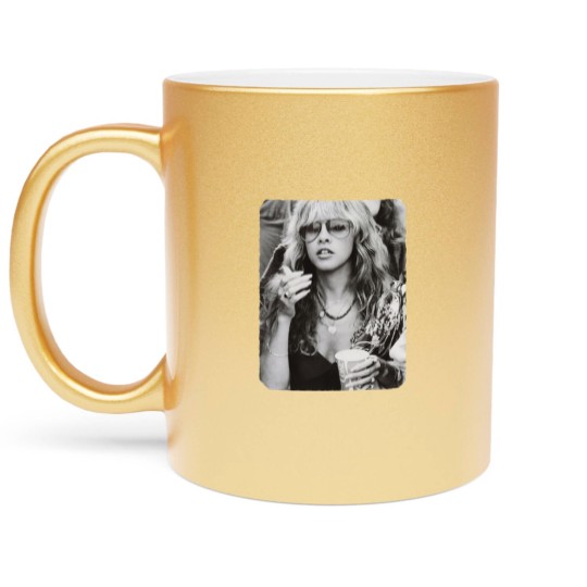 Discover nicks retro - Stevie Nicks - Metallic Mugs